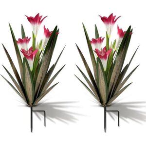 Metal Agave Plant Outdoor Decor Outdoor Garden Decoration Lily Mexican Plant